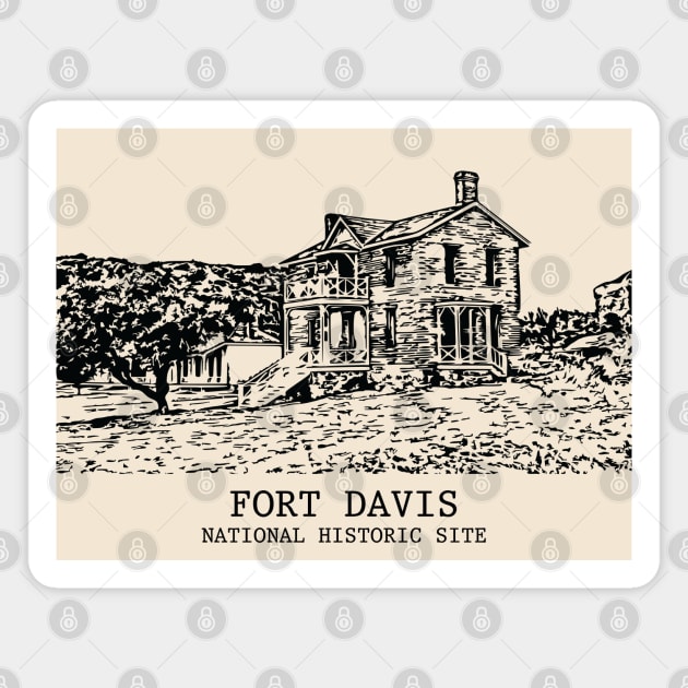 Fort Davis National Historic Site Magnet by Lakeric